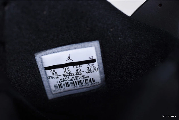 Rep BK jordan retro air 6 black 384664-060 infrared 1105